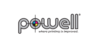 powell offset brand identity design
